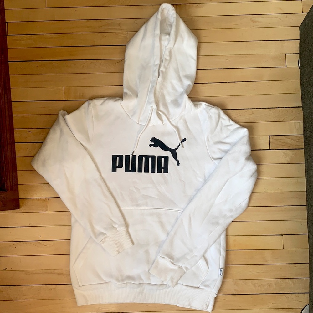 Small puma White sweater